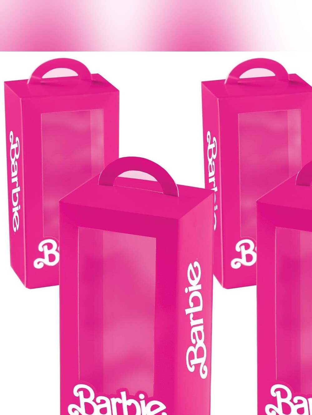 Malibu Barbie Cardstock Favor Boxes